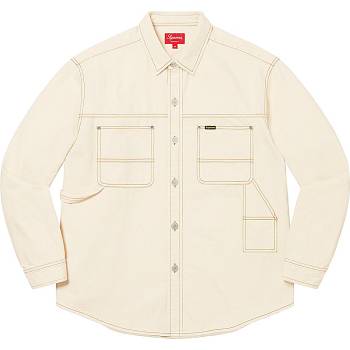 Camisas Supreme Denim Painter Beige | CL389DN