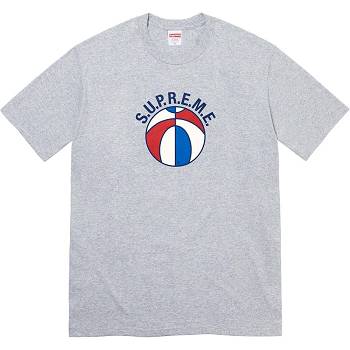 Camiseta Supreme League Tee Gris | CL235GL