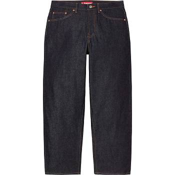 Pantalones Supreme Rigid Baggy Jean Negras | CL427NB
