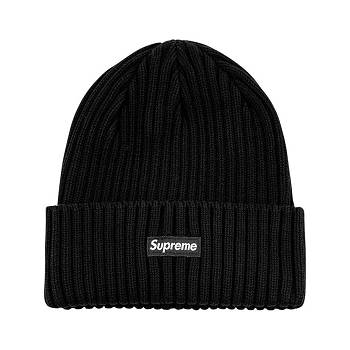 Sombreros Supreme Overdyed Logo Beanie Negras | CL108KI