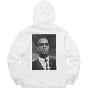 Sudadera Con Capucha Supreme Malcolm X For Blancas | CL472KI