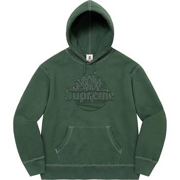 Sudaderas Supreme Timberland® Encapuchado Verde | CL303TV